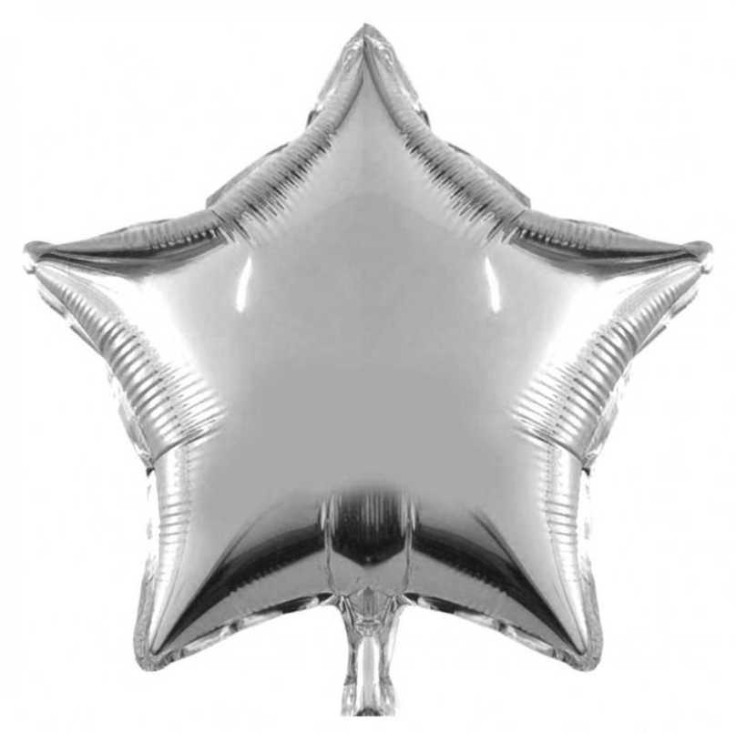 Yıldız Folyo Balon Gümüş 18 INÇ